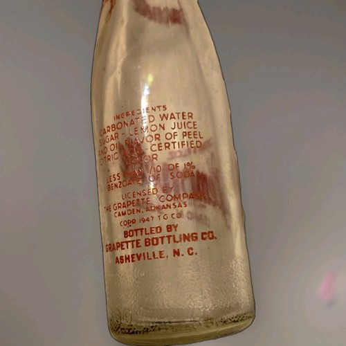Lemonette soda bottle - lemonette,